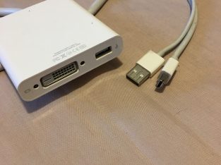 Apple Mini DisplayPort to Dual-Link DVI Adaptateur