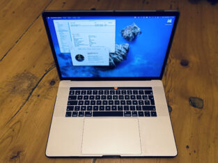MacBook Pro 15″ i7 6 cores 2,6ghz 16/256Go 2019