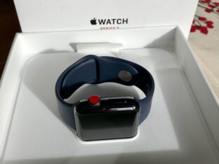 Apple Watch Série 3 Acier Cellulaire 38mm