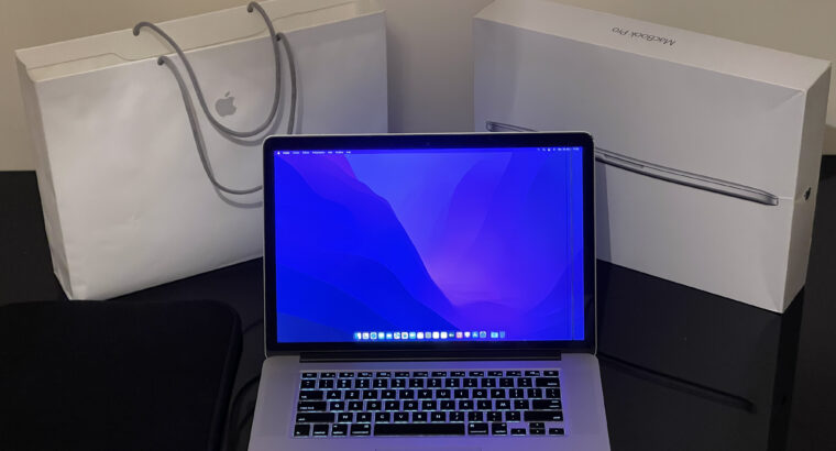MacBook Pro Retina 15 pouces Argent