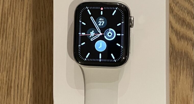Apple Watch série 4 – 44 mm acier inoxydable