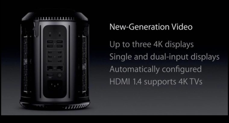 Mac Pro Hexacoeur Xeon E5 3.5 GHz, RAM 32 Go