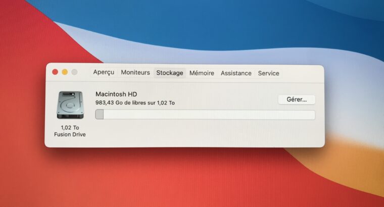iMac 27″ 5K – i7 4Ghz – Fusion Drive 1To – 32Go