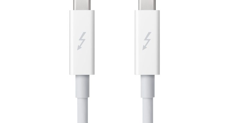 Câble Thunderbolt Apple (2 m) – Blanc
