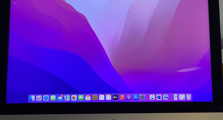 iMac 21,5 rétina 4k (comme neuf acheté Mai 2020)