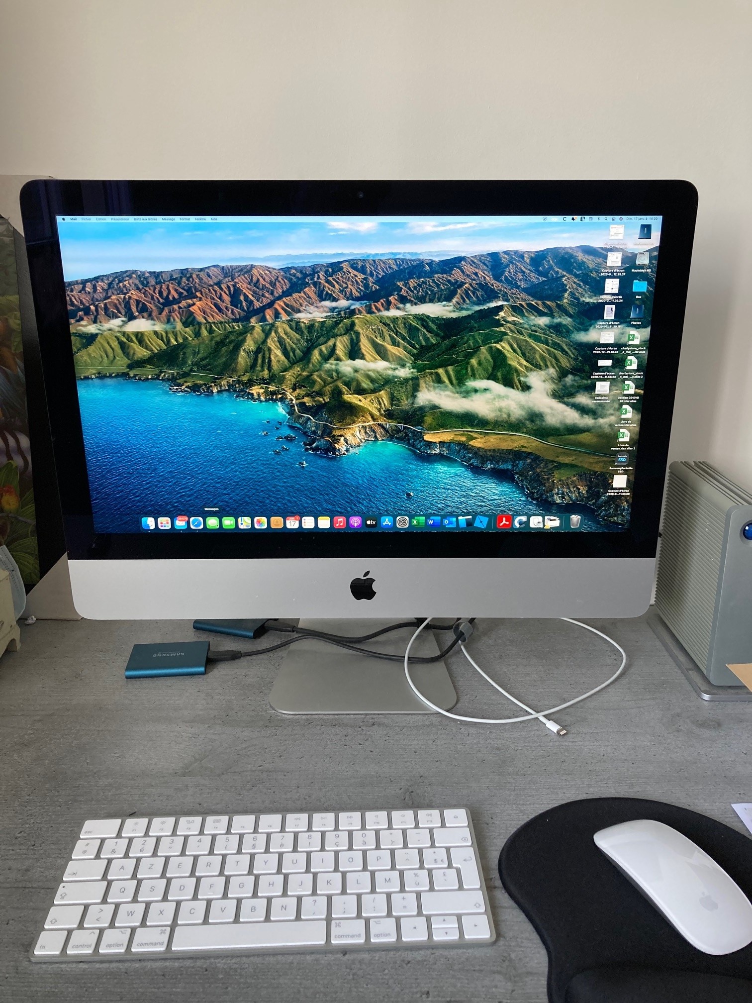 iMac 21,5″ » i3 3,6Ghz 1 To HDD 8Go Ram 2020