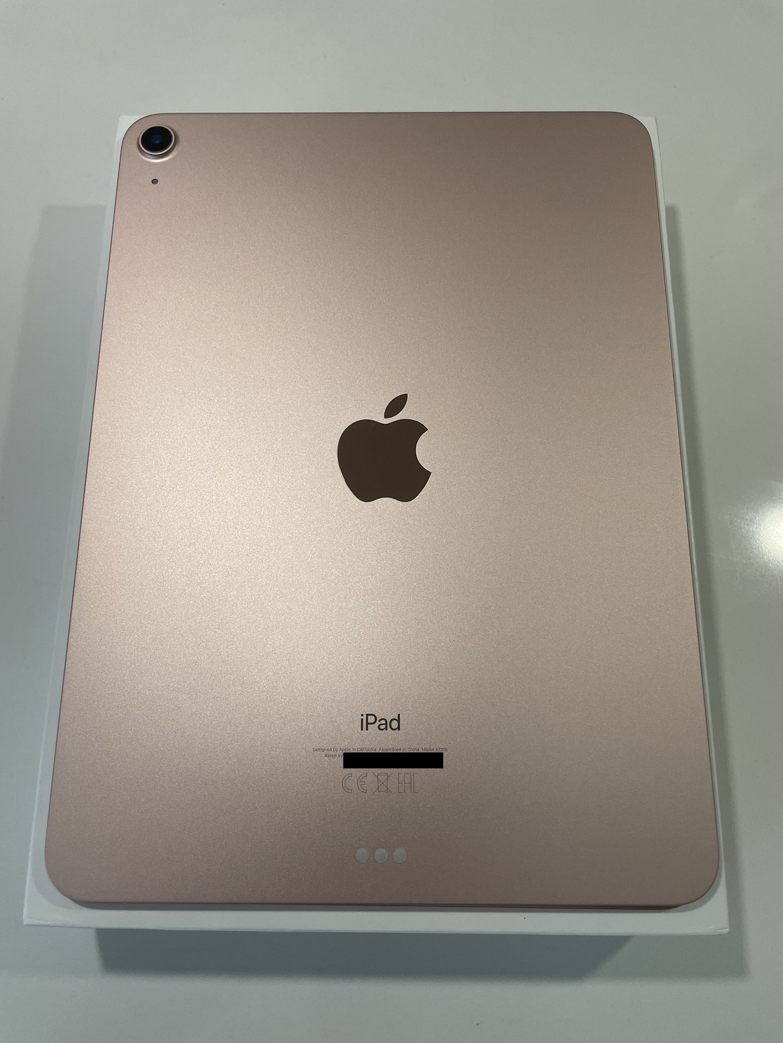iPad Air 4 256Go Rose Gold garanti