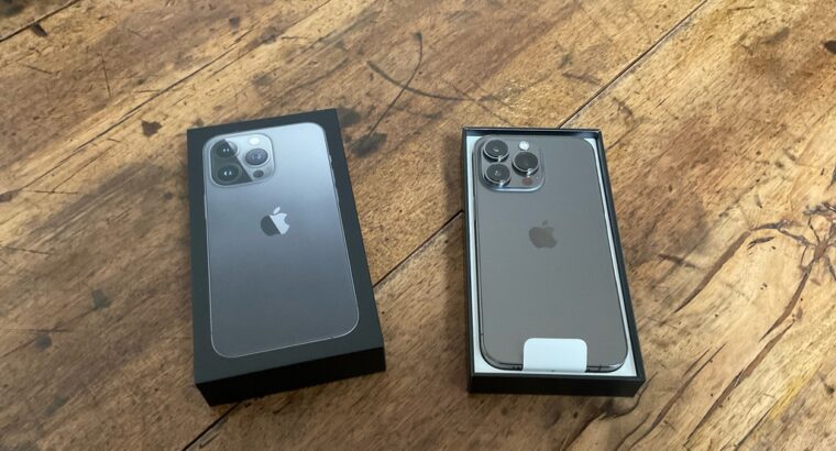 Apple iPhone 13 Pro – 256GB – Noir Sidéral