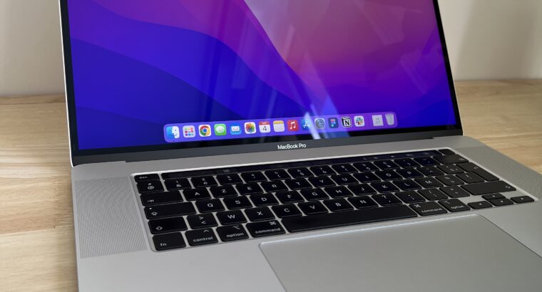 MacBook Pro Touch Bar 16″ Retina (2019)