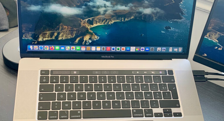 MacBook Pro 16″ 2019 – 2,6GHz – i7 – 32Go – 512SSD