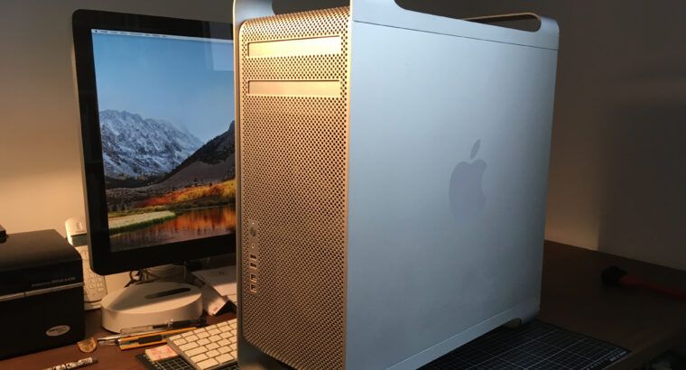 Mac Pro mi-2010 – 12 cores / 3,33Ghz / 32Mo / 500