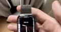 Apple Watch Serie 7 acier inoxydable graphite
