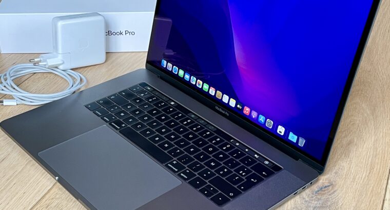 MacBook Pro 15″ 2,7GHz 512Go 16Go (2016) TouchBar