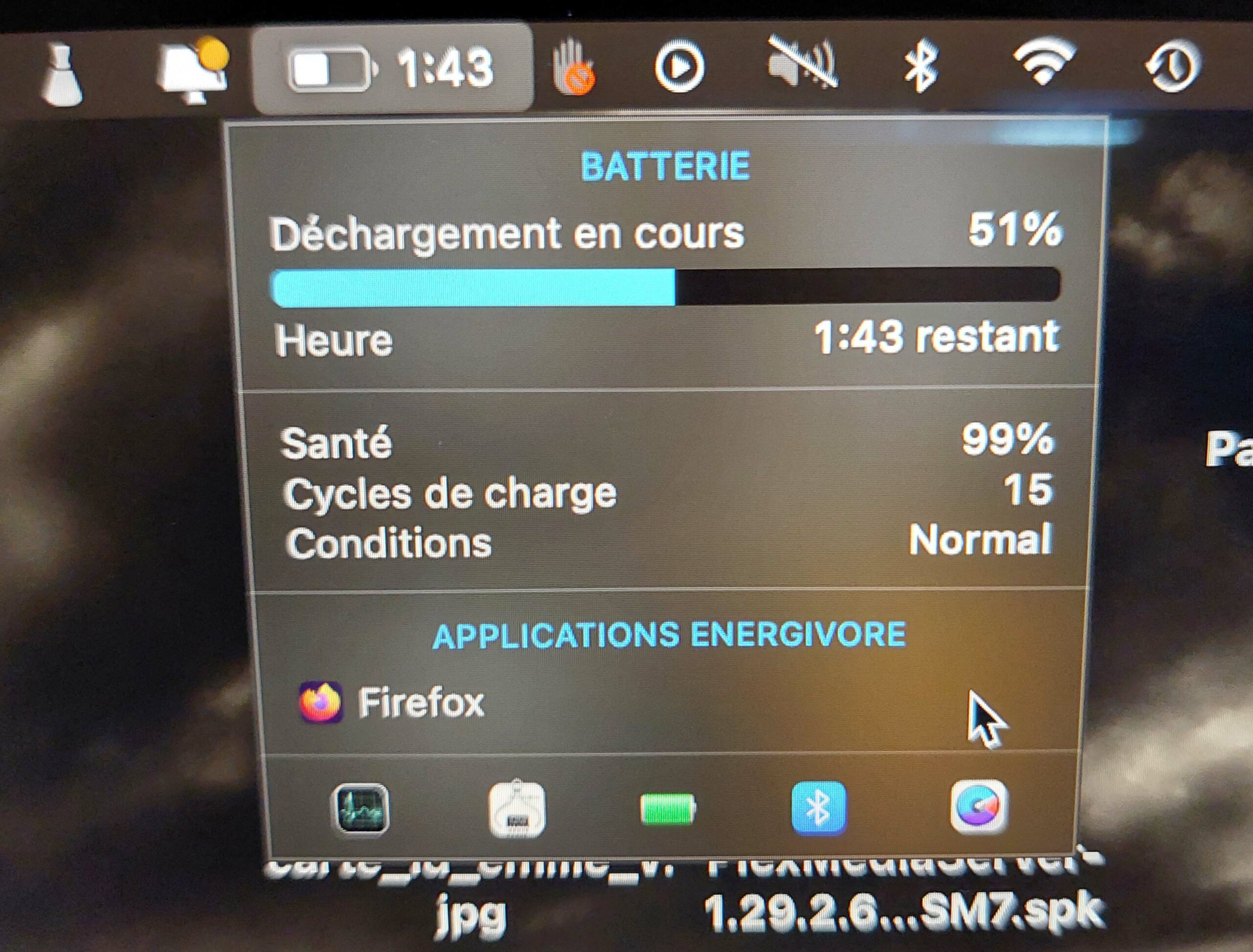 MacBook pro fin 2016 13″ 512 go batterie neuve
