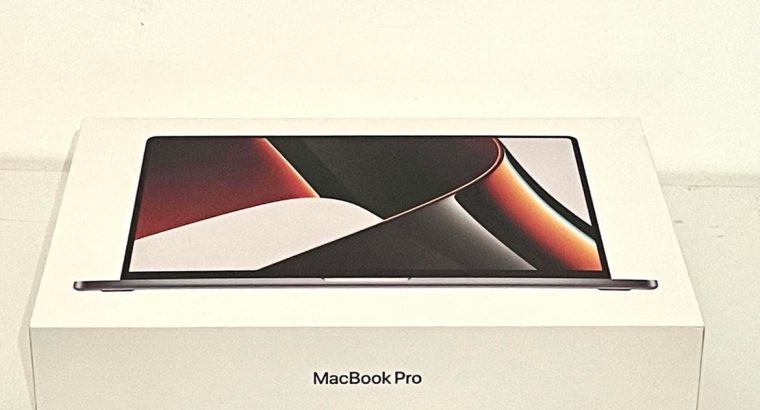 MacBook Pro 16″ M1 Pro Fin 2021 512Go SSD 16Go Ram