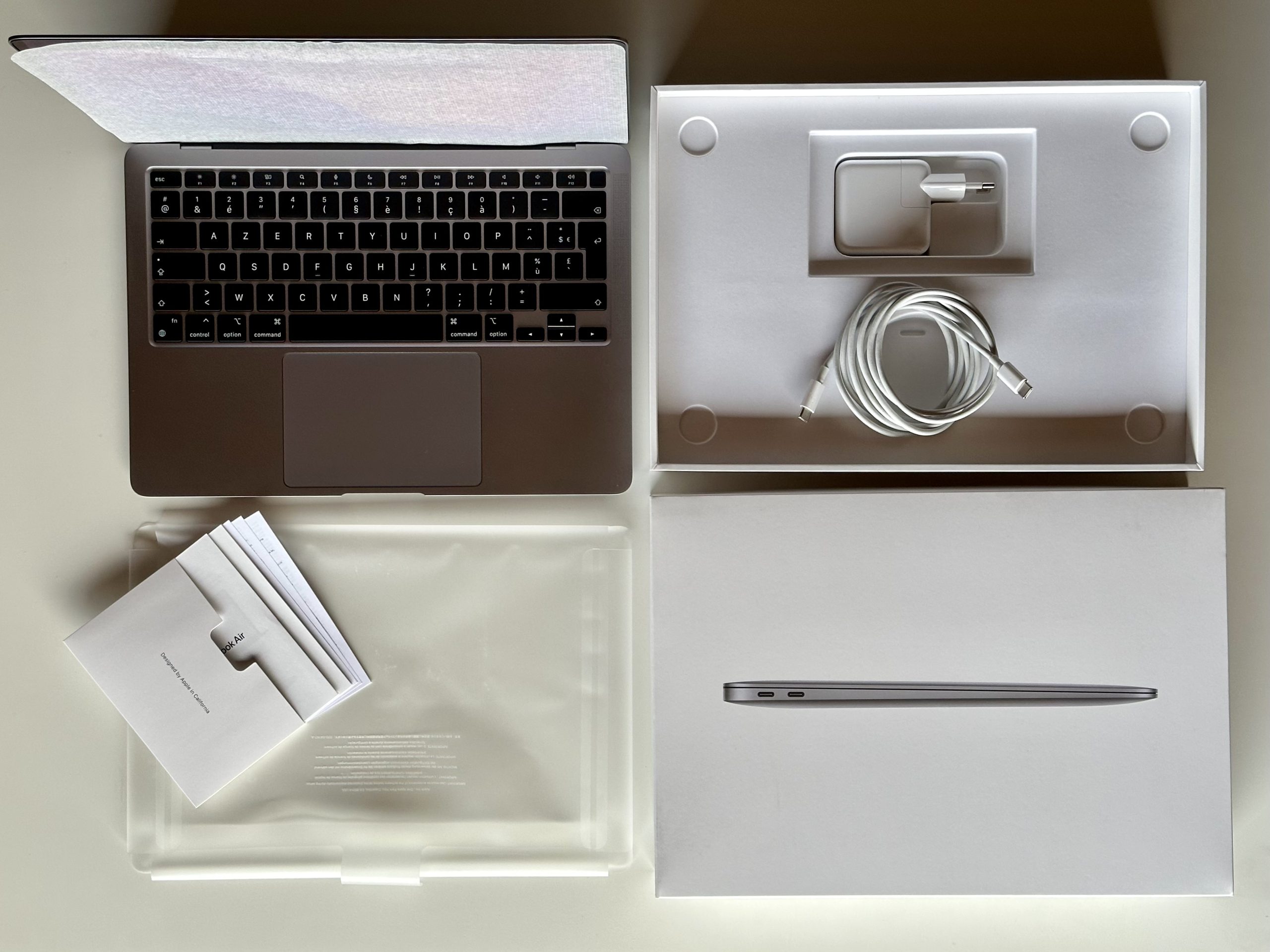 MacBook Air M1, 16Go RAM, 256Go SSD, 2020