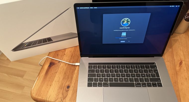 MacBook Pro Gris sideral 15,4″ 2.8Ghz 3,8 Ghz 16GB