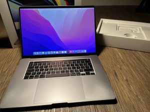 Vends MacBook Pro 16 pouces i9 de 2019