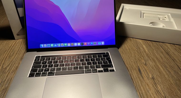 Vends MacBook Pro 16 pouces i9 de 2019