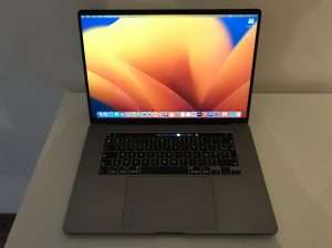 MacBook Pro 16″ – Core i9 – SSD 1To – RAM 16Go