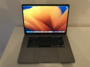 MacBook Pro 16″ – Core i9 – SSD 1To – RAM 32Go