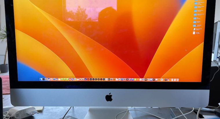 iMac 5k, 27 pouces, 2019 Intel Core i5 -SSD
