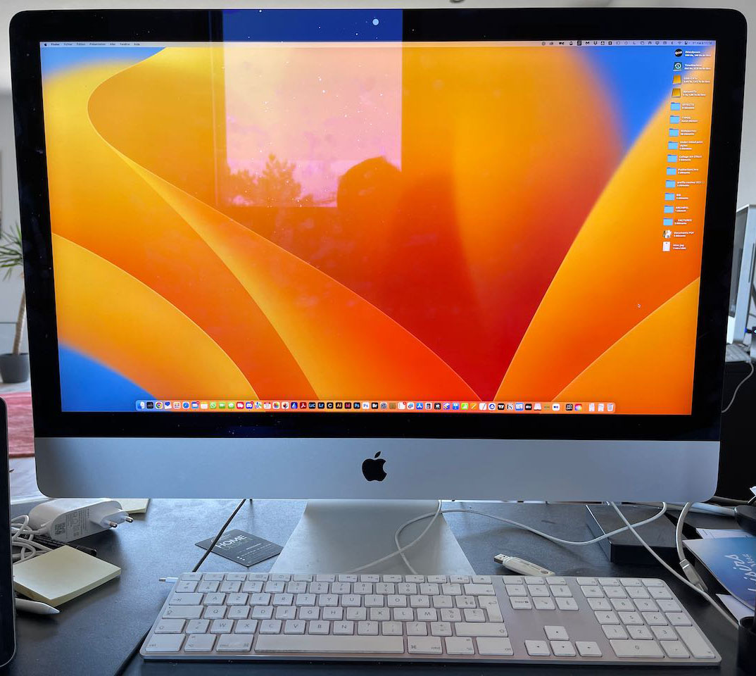 iMac 5k, 27 pouces, 2019 Intel Core i5 -SSD