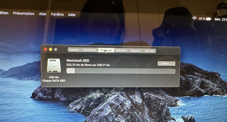 Macbook Pro 13 Mi-2012 i5 8Go Ram