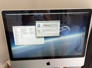 iMac9,1 Intel Core 2 Duo 24 pouces, début 2009