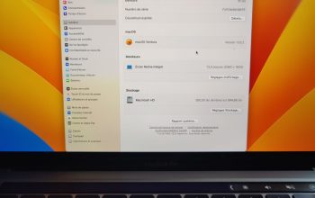 MacBook Pro M1 Touch Bar 13 Gris S. 16 Go SSD 1 TO