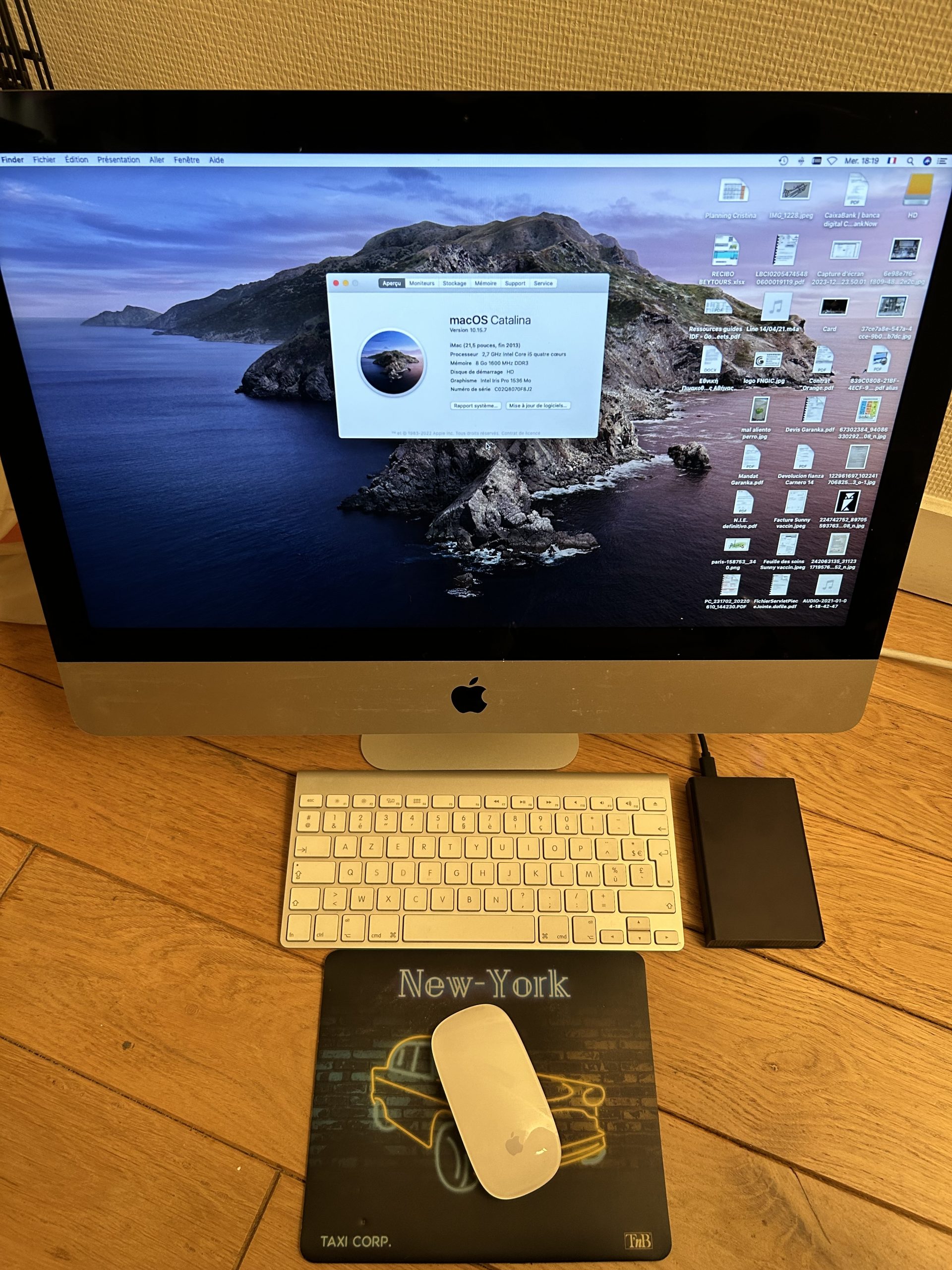 iMac Quad-Core Intel Core i5 – 2,7 Ghz boosté
