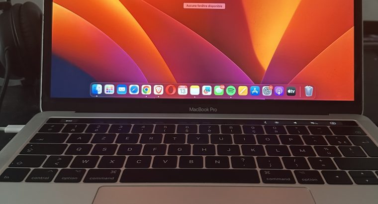 Macbook Pro 2017 13 Pouces TouchBar