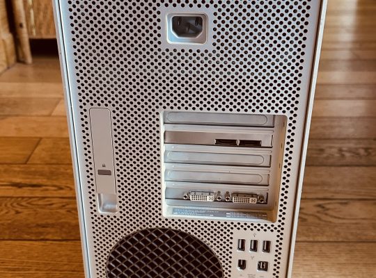 Mac Pro 3.1 2008 2 x 3 Ghz quad – Core Intel Xeon