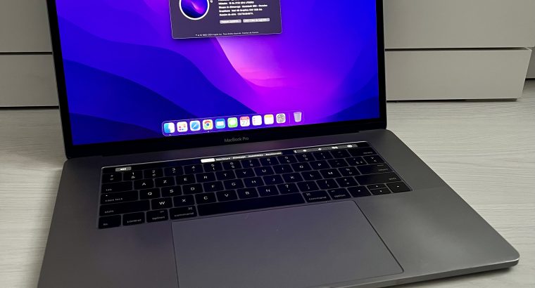MacBook Pro 15 pouces 256Go 2016