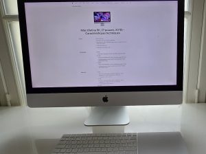 iMac retira 5K, 27 pouces 2019 1To SSD
