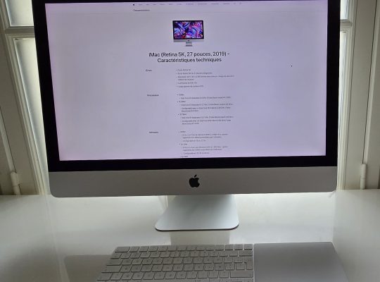 iMac retira 5K, 27 pouces 2019 1To SSD