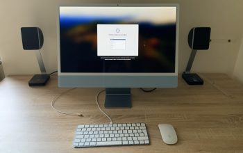 Vends iMac 24 M1 blue 16Go 1To