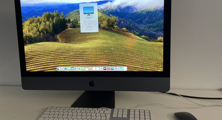 iMac Pro Retina 5K Xeon 10 core 3.0 Ghz 64Go RAM