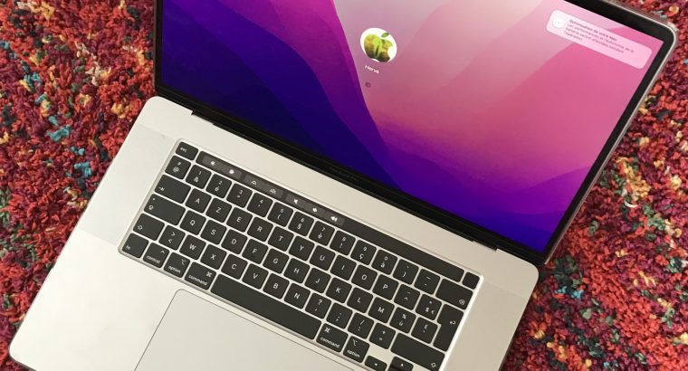 MacBook Pro 16″ 2019 i7 2,6GHz 16Go RAM 1To SSD