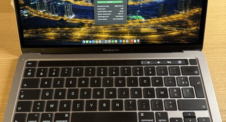 Vends MacBook Pro 13″ 2020 (très bon état)