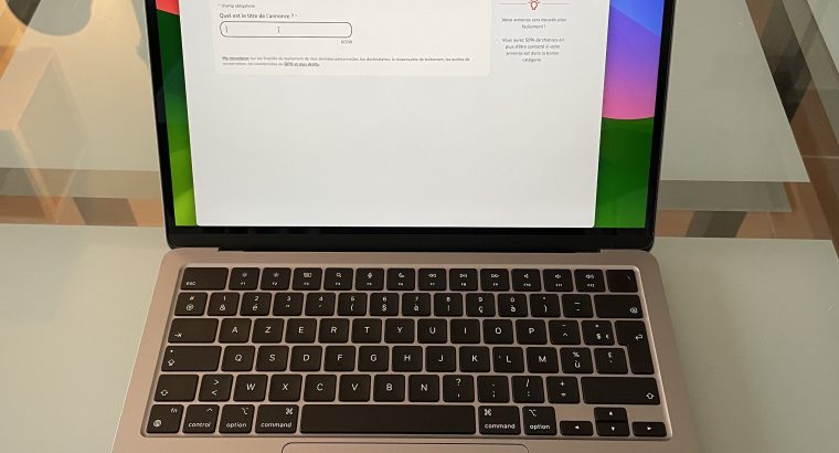 MacBook Air M2 16 Go RAM