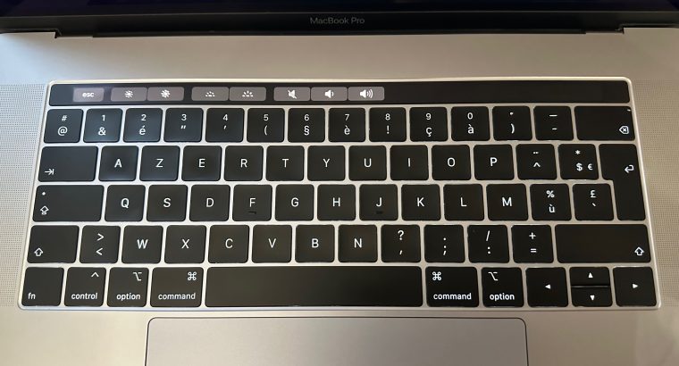 Apple MacBook Pro 15″ 2018 1 To Intel Ram 16Go