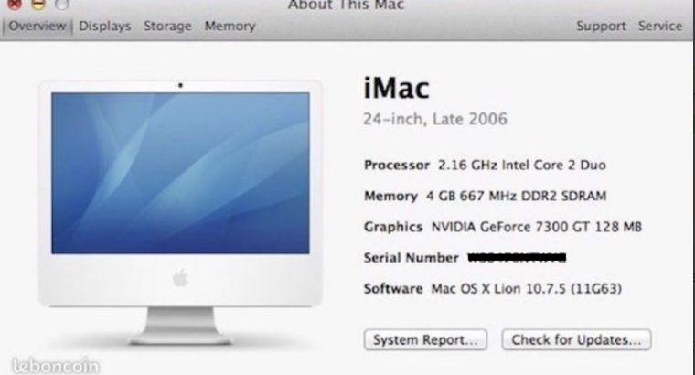 iMac 24 pouces 2006