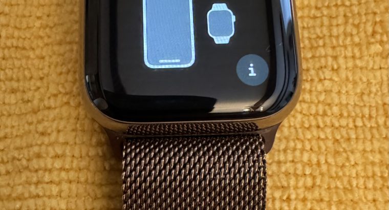 Apple Watch série 5 (40) Acier Wifi/cellular