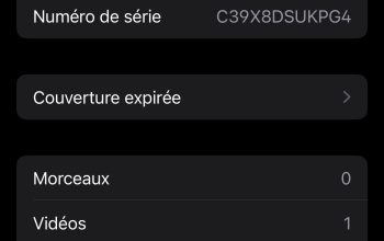 iPhone XS noir 256Go – comme neuf