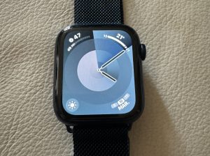 Apple Watch serie 6 alu bleu